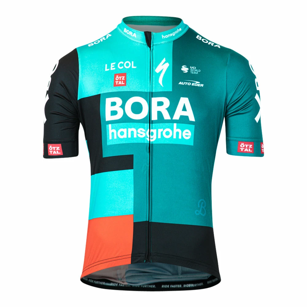 Le Col Short Sleeve Jersey Replica - Bora-Hansgrohe 3 Le Col Short Sleeve Jersey Replica - Bora-Hansgrohe