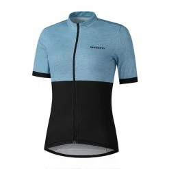 Shimano Element Short Sleeve Jersey Women Blue/Black
