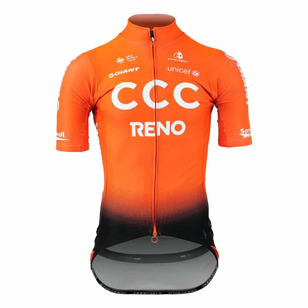 Etxeondo Short Sleeve Gore-Tex Windstopper Jacket - Team CCC 3 Etxeondo Short Sleeve Gore-Tex Windstopper Jacket - Team CCC