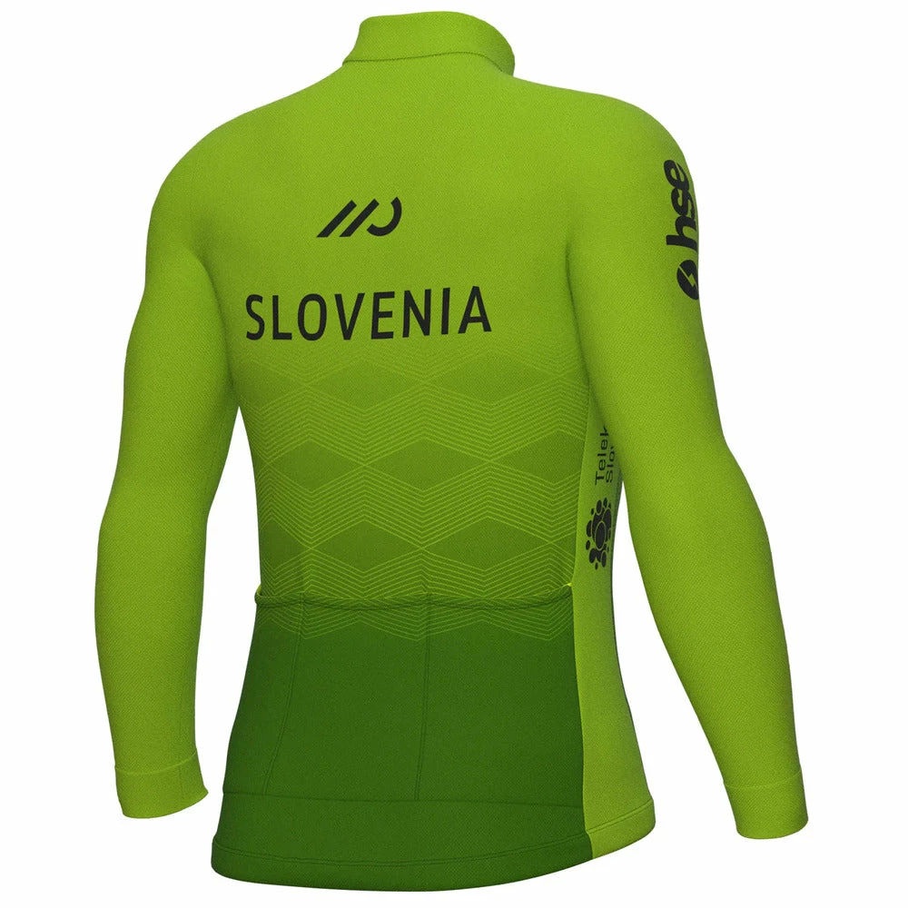 ALE Alé Prime Long Sleeve Jersey - Slovenia 4 ALE Alé Prime Long Sleeve Jersey - Slovenia - Billede 2