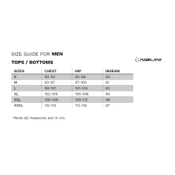 Nalini Long Sleeve Jersey Men - Team DSM -Giordana Salg Nalini size chart men top bottom