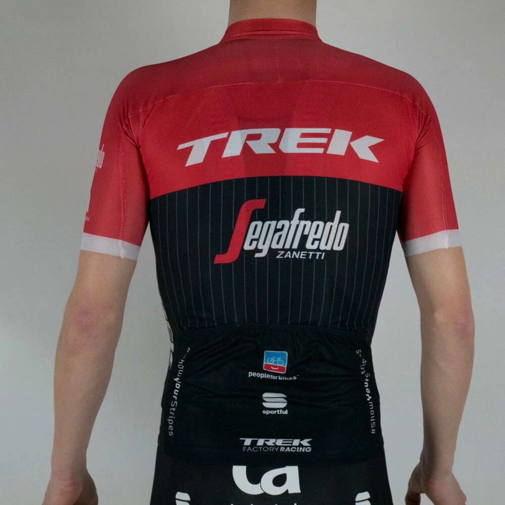 Sportful Bodyfit Race Jersey - Red - Trek Segafredo 5 Sportful Bodyfit Race Jersey - Red - Trek Segafredo - Billede 3