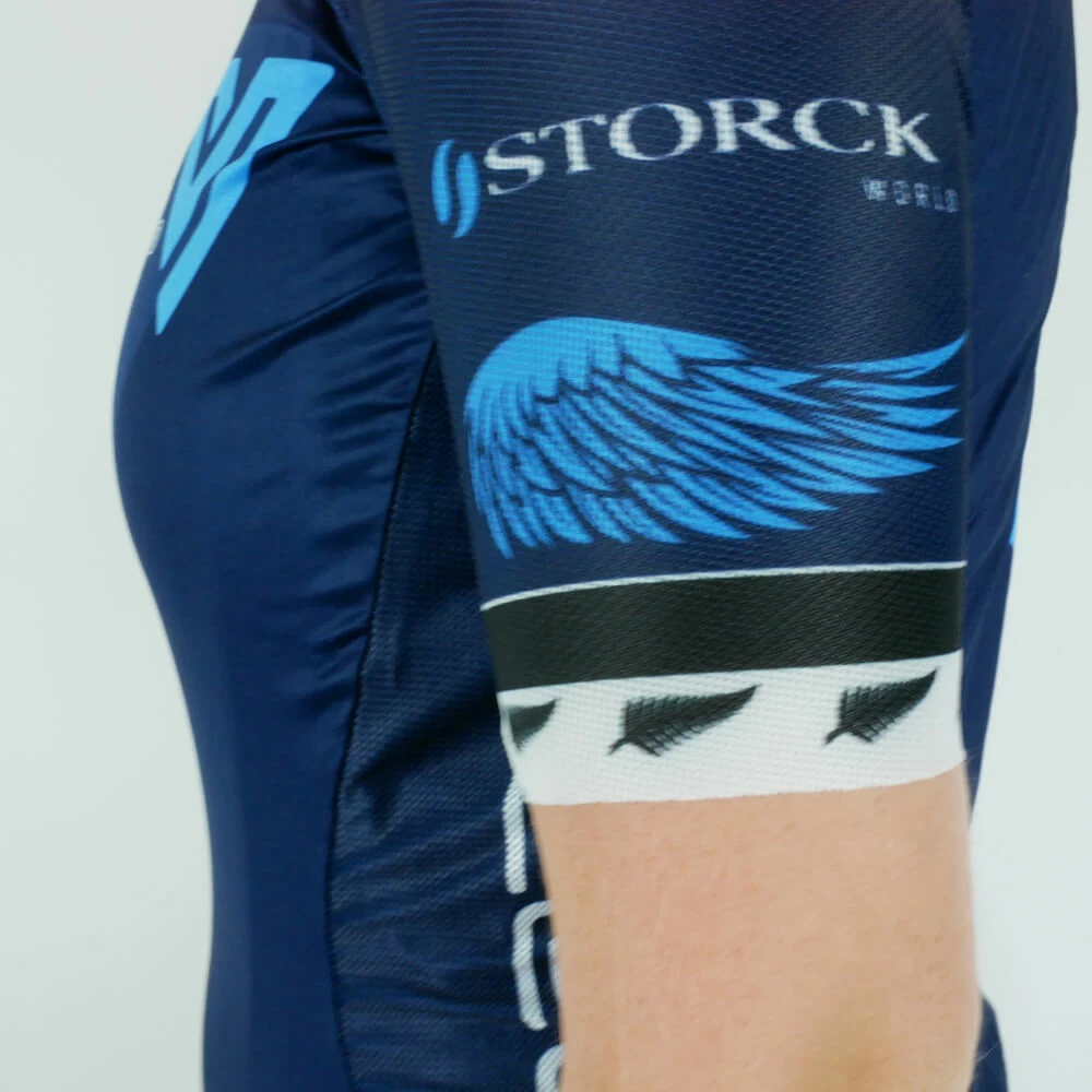 Sportful SS Jersey Bodyfit Women - New Zealand Champion Stripes - Team Virtu Women 4 Sportful SS Jersey Bodyfit Women - New Zealand Champion Stripes - Team Virtu Women - Billede 2