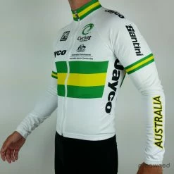 Santini Long Sleeve Jersey - Australian National Team -Giordana Salg P1080839