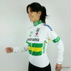 Santini Long Sleeve Jersey Women - Australian National Team -Giordana Salg P1140382