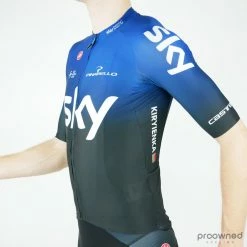 Castelli Aero Race 6 Short Sleeve Jersey - Team Sky - With Rider's Name 35 Castelli Aero Race 6 Short Sleeve Jersey - Team Sky - With Rider's Name -Giordana Salg P1150917