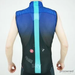 Castelli Pro Light Wind Vest - Team Sky -Giordana Salg P1160253