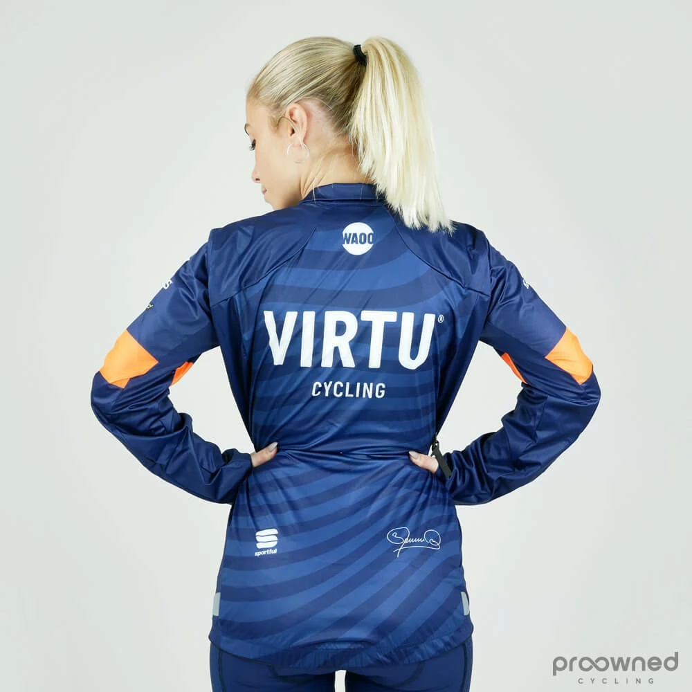 Sportful LS Rain Jacket - Virtu Cycling Women 5 Sportful LS Rain Jacket - Virtu Cycling Women - Billede 3