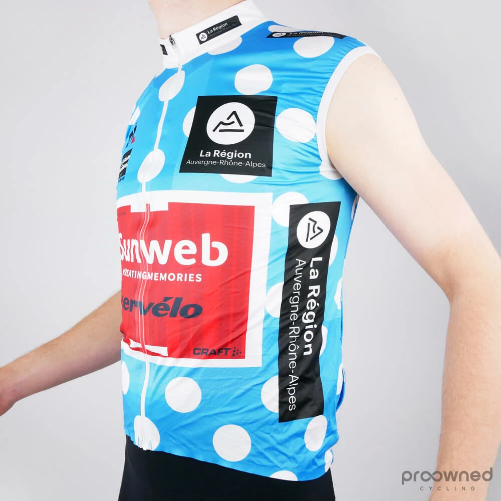 Le Coq Sportif Summer Vest - Critérium Du Dauphine Mountain Leader 4 Le Coq Sportif Summer Vest - Critérium Du Dauphine Mountain Leader - Billede 2