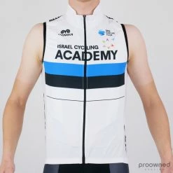 Jinga Wind Vest - Estonia Champion - Israel Cycling Academy