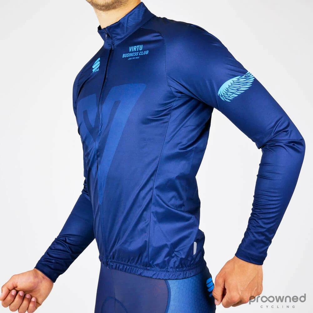 Navyblue - Sportful Team Light Pro Wind Jacket 4 Navyblue - Sportful Team Light Pro Wind Jacket - Billede 2