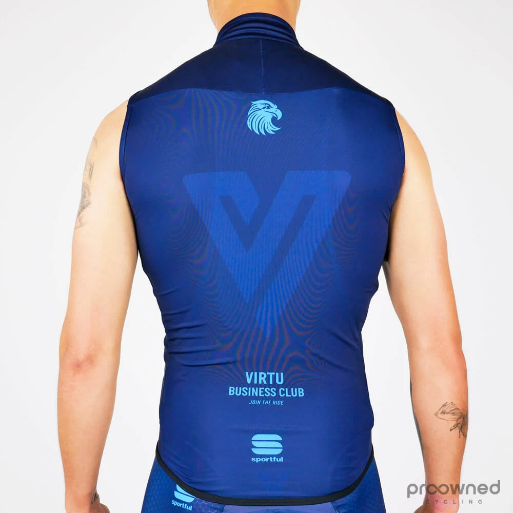 Navyblue Sportful Bodyfit - Wind Vest 5 Navyblue Sportful Bodyfit - Wind Vest - Billede 3