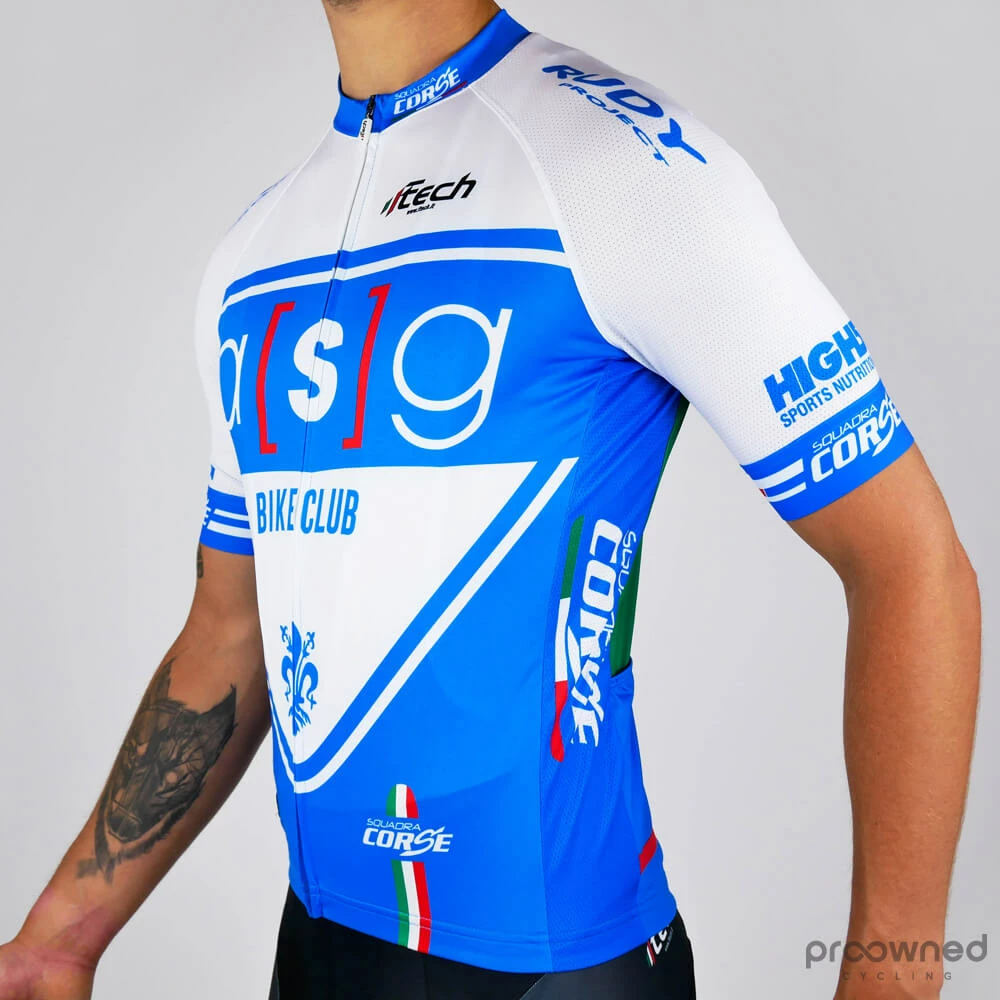 Ftech Airfit Short Sleeve Jersey Italy 4 Ftech Airfit Short Sleeve Jersey Italy - Billede 2