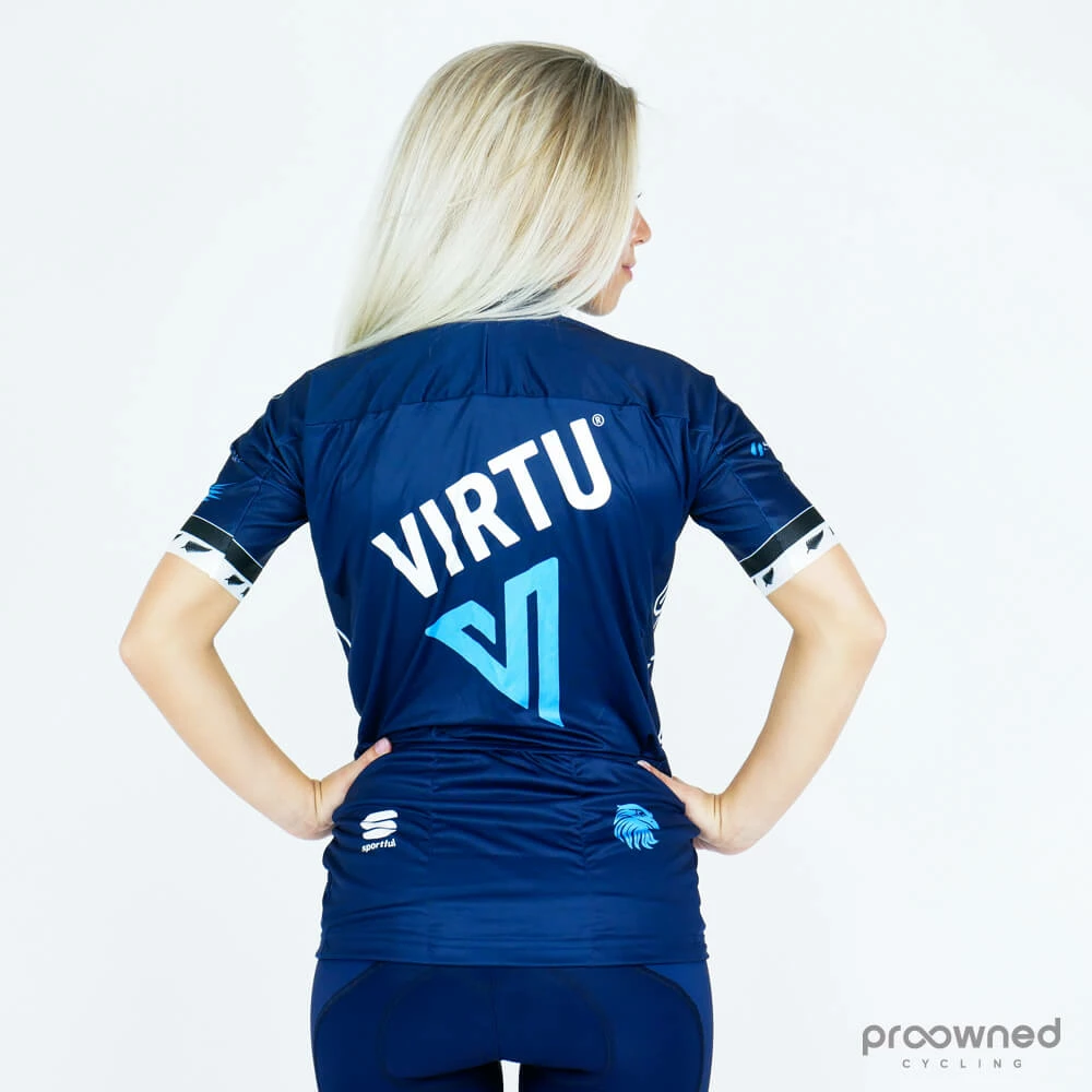 Sportful SS Jersey Bodyfit Women - New Zealand Champion Stripes - Team Virtu Women 6 Sportful SS Jersey Bodyfit Women - New Zealand Champion Stripes - Team Virtu Women - Billede 4