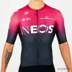 Castelli Aero Race 6.0 Short Sleeve Jersey - Team Ineos