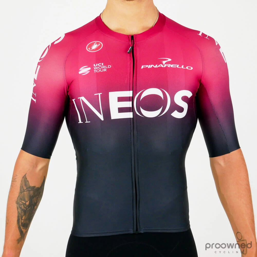 Castelli Aero Race 6.0 Short Sleeve Jersey - Team Ineos 3 Castelli Aero Race 6.0 Short Sleeve Jersey - Team Ineos