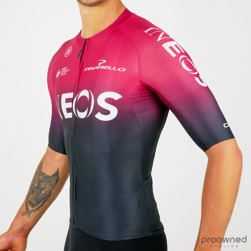 Castelli Aero Race 6.0 Short Sleeve Jersey - Team Ineos 4 Castelli Aero Race 6.0 Short Sleeve Jersey - Team Ineos - Billede 2