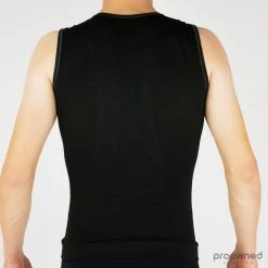 SIXS SML Light Sleeveless Base Layer - Black -Giordana Salg P1470367