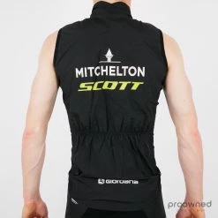 Giordana Monsoon Lyte Rain Vest - Mitchelton-Scott -Giordana Salg P1550289