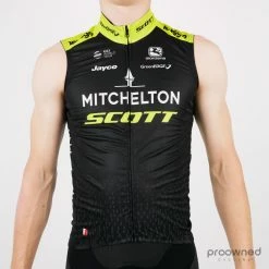 Giordana Monsoon FR-C Pro Wind Vest - Mitchelton-Scott