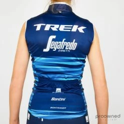 Santini Skin Light Wind Vest - Trek-Segafredo Women -Giordana Salg P1560297