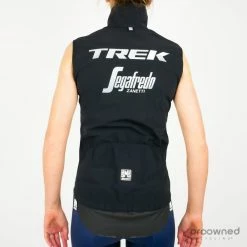 Santini Mercurio Rain Vest - Trek-Segafredo Women -Giordana Salg P1560388