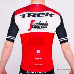Santini SS Summer Jersey - Red - Trek-Segafredo -Giordana Salg P1590589