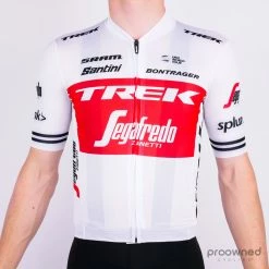 Santini Race Jersey - White - Trek-Segafredo
