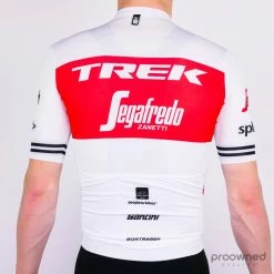 Santini Race Jersey - White - Trek-Segafredo -Giordana Salg P1590597