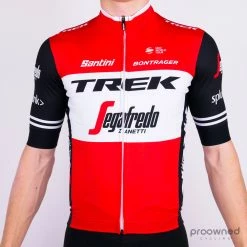 Santini Short Sleeve Thermal Jersey - Trek-Segafredo