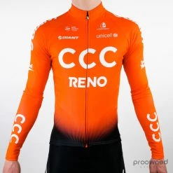 Etxeondo Long Sleeve Thermo Jersey - Team CCC