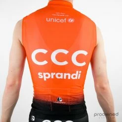 Etxeondo Gore-Tex Infinium Windstopper Vest - Team CCC -Giordana Salg P1690761