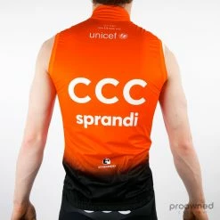 Etxeondo Lightweight Wind Vest - Team CCC -Giordana Salg P1690818