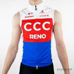 Etxeondo Gore-Tex Windstopper Vest Czech Republic National Champion - Team CCC