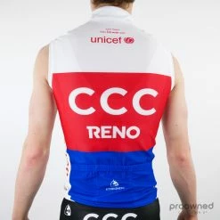 Etxeondo Gore-Tex Windstopper Vest Czech Republic National Champion - Team CCC -Giordana Salg P1690896