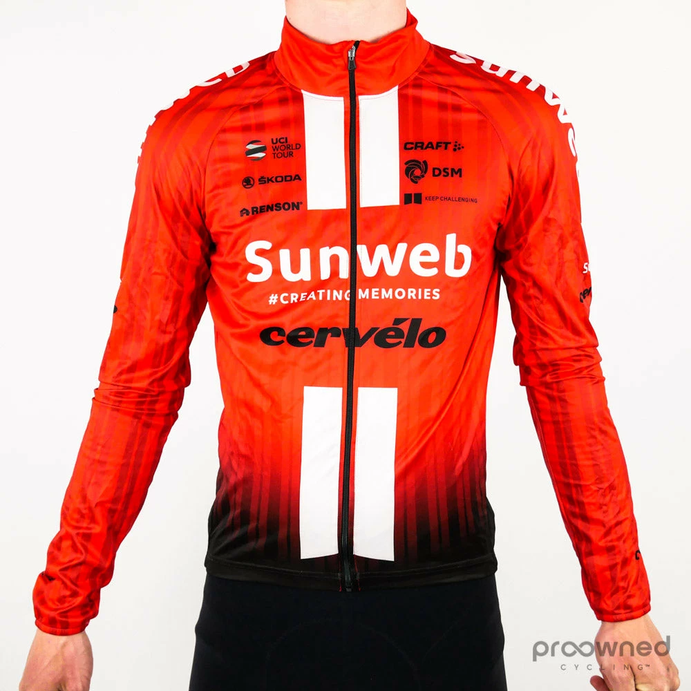 Craft EBC Long Sleeve Repel Rain Jacket - Nicolas Roche - Team Sunweb 3 Craft EBC Long Sleeve Repel Rain Jacket - Nicolas Roche - Team Sunweb