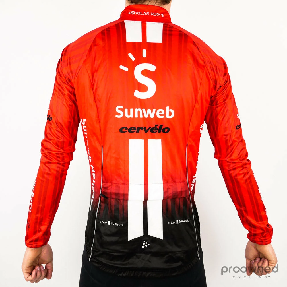 Craft EBC Long Sleeve Repel Rain Jacket - Nicolas Roche - Team Sunweb 5 Craft EBC Long Sleeve Repel Rain Jacket - Nicolas Roche - Team Sunweb - Billede 3