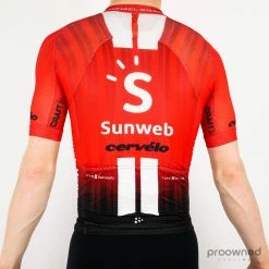 Craft Short Sleeve Summer Jersey - Michael Storer - Team Sunweb -Giordana Salg P1730359