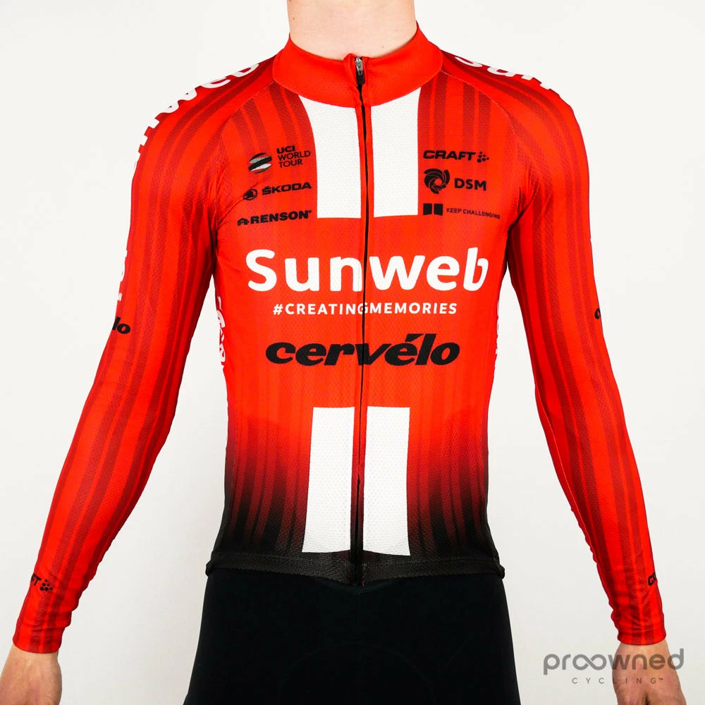 Craft EBC Long Sleeve Light Jersey - Michael Storer - Team Sunweb 3 Craft EBC Long Sleeve Light Jersey - Michael Storer - Team Sunweb