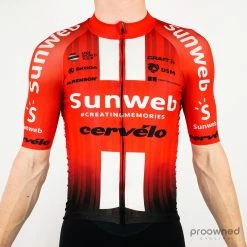 Craft Thick Short Sleeve Jersey - Michael Storer - Team Sunweb