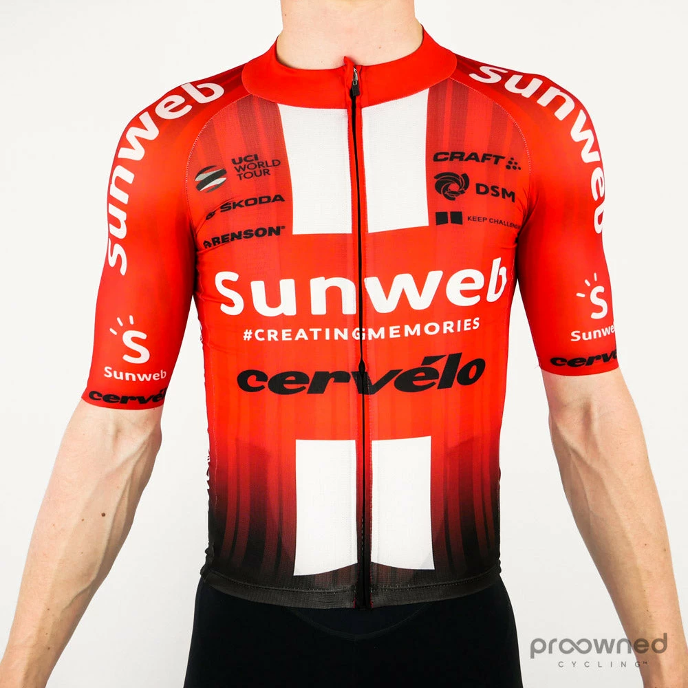 Craft Short Sleeve Aero Jersey - Michael Storer - Team Sunweb 3 Craft Short Sleeve Aero Jersey - Michael Storer - Team Sunweb