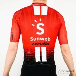 Craft Short Sleeve Aero Jersey - Michael Storer - Team Sunweb 7 Craft Short Sleeve Aero Jersey - Michael Storer - Team Sunweb -Giordana Salg P1730434