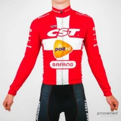 Sportconfex Danish National Champion Long Sleeve Jersey - Team CST PostNL Bafang MTB