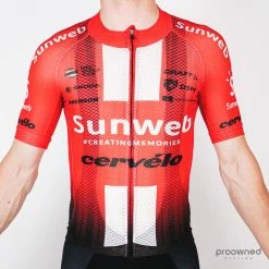 Craft Short Sleeve Summer Jersey - C. Pedersen - Team Sunweb