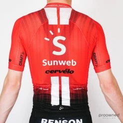 Craft Short Sleeve Summer Jersey - C. Pedersen - Team Sunweb -Giordana Salg P1770433