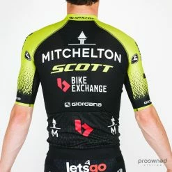 Giordana FR-C Pro Short Sleeve Jersey - Mitchelton-Scott -Giordana Salg P1780378