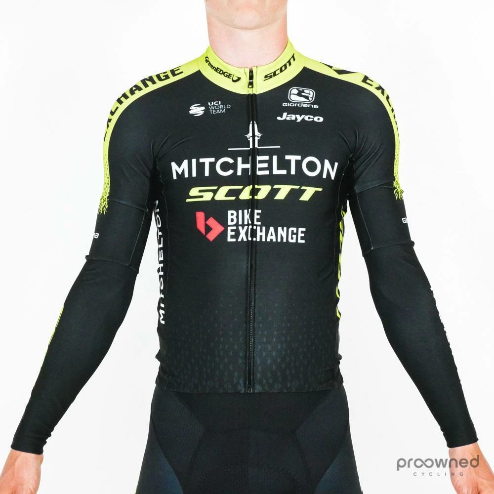 Giordana G Shield Long Sleeve Thermal Jersey - Mitchelton-Scott 3 Giordana G Shield Long Sleeve Thermal Jersey - Mitchelton-Scott
