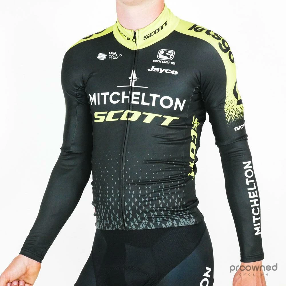 Giordana FR-C Pro Long Sleeve Jersey - Mitchelton-Scott 4 Giordana FR-C Pro Long Sleeve Jersey - Mitchelton-Scott - Billede 2