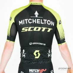 Giordana FR-C Pro Short Sleeve Jersey - Mitchelton-Scott -Giordana Salg P1780458