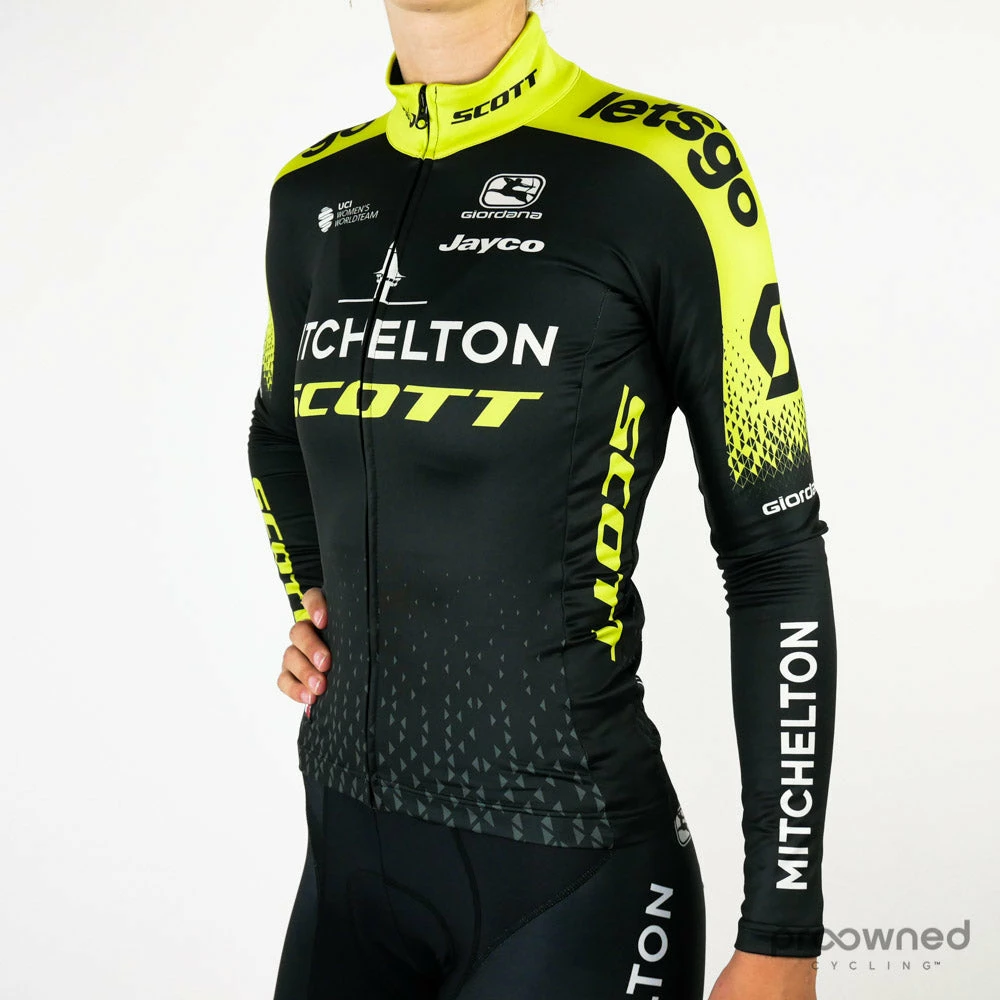 Giordana FR-C Long Sleeve Thermal Jersey - Mitchelton-Scott Women 4 Giordana FR-C Long Sleeve Thermal Jersey - Mitchelton-Scott Women - Billede 2